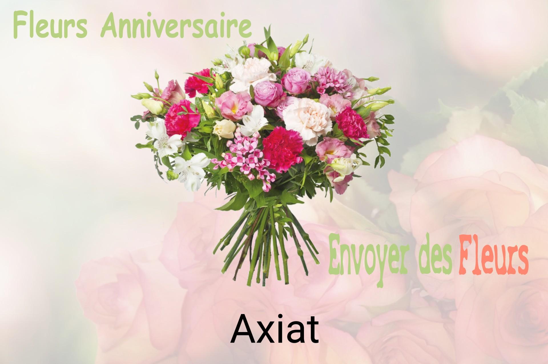 Bouquet de fleurs d’anniversaire livré à Axiat